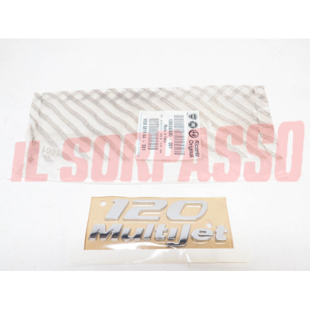 SCRITTA PARAFANGO ANTERIORE FIAT DUCATO 250 120 MULTIJET ORIGINALE