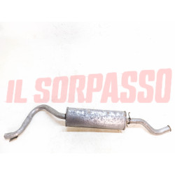TERMINALE SCARICO MARMITTA FIAT 131 2.0 2.5 DIESEL PANORAMA MARENGO CON BORDO