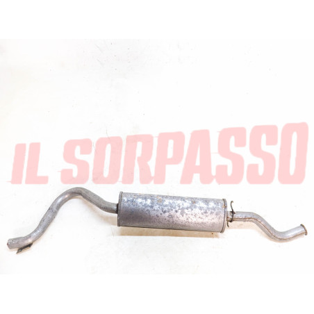 TERMINALE SCARICO MARMITTA FIAT 131 2.0 2.5 DIESEL PANORAMA MARENGO CON BORDO