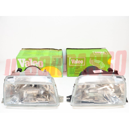 GRUPPI OTTICI FANALI FARI DESTRO + SINISTRO RENAULT R19 ORIGINALI CIBIE