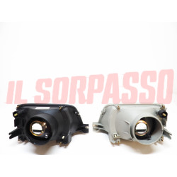 GRUPPI OTTICI FANALI FARI DESTRO + SINISTRO RENAULT R19 ORIGINALI CIBIE