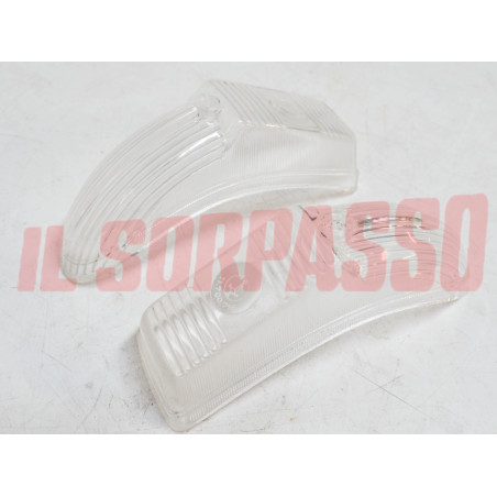 PLASTICHE FANALI POSTERIORI LANCIA AURELIA B12 ORIGINALI CARELLO TRASPARENTI