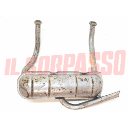 MARMITTA TERMINALE SCARICO FIAT 500 R - 126 ORIGINALE FONDO DI MAGAZZINO
