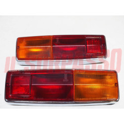 FANALI POSTERIORI DESTRO + SINISTRO FIAT 124 SPIDER 1 SERIE 1400 cc ALTISSIMO