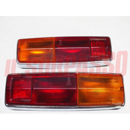 FANALI POSTERIORI DESTRO + SINISTRO FIAT 124 SPIDER 1 SERIE 1400 cc ALTISSIMO