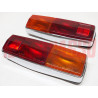 FANALI POSTERIORI DESTRO + SINISTRO FIAT 124 SPIDER 1 SERIE 1400 cc ALTISSIMO