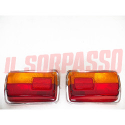 PLASTICHE FANALI POSTERIORI + CATADIOTTRI ALFA ROMEO GT 1.3 1.6 cc NOS PV