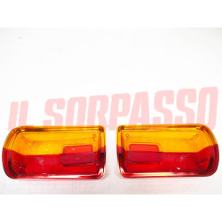PLASTICHE FANALI POSTERIORI + CATADIOTTRI ALFA ROMEO GT 1.3 1.6 cc NOS PV