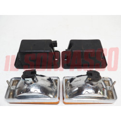 FANALINI ANTERIORI DESTRO SINISTRO CUFFIE FIAT 850 SPIDER AMERICA ORIGINAL STARS