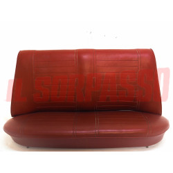 TAPPEZZERIA INTERNI SEDILI ANTERIORI + POSTERIORI FIAT 128 BERLINA - RALLY ROSSI