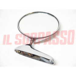 SPECCHIO SPECCHIETTO TONDO FERRARI LAMBORGHINI MASERATI ANNI 60 ORIGINALE MARINI