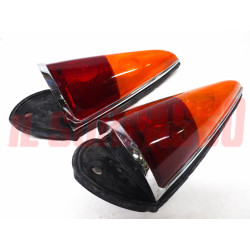 FANALI POSTERIORI + GUARNIZIONI LANCIA FLAMINIA BERLINA ORIGINALI CARELLO NOS