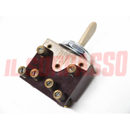 INTERRUTTORE FRECCE CRUSCOTTO LANCIA AUGUSTA AURELIA ARDEA APRILIA CARELLO NOS
