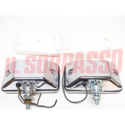 FANALI FENDINEBBIA CARELLO CRYSTAL BIANCHI + GUSCI FERRARI MASERATI LAMBORGHINI