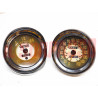 STRUMENTI GUSCI CONTACHILOMETRI + BENZINA CRUSCOTTO FIAT 1100 103 TV FUORISERIE