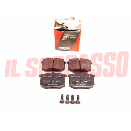 PASTICCHE FRENO POSTERIORI LANCIA GAMMA BERLINA COUPE ORIGINALI 82361903 NOS