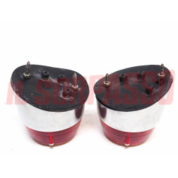 FANALI FARI POSTERIORI + GUARNIZIONI FIAT TOPOLINO 500 C BERLINA 2 SERIE NOS