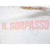 VETRO PARABREZZA ANTERIORE FIAT 850 SPIDER - SPORT ORIGINALE SAINT GOBAIN