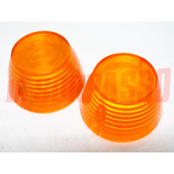 PLASTICHE FANALI POSTERIORI ARANCIO ALFA ROMEO GIULIETTA + GIULIA SS CARELLO NOS