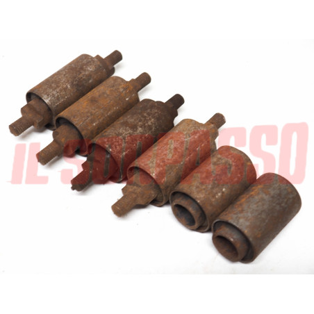 SILENTBLOCK BALESTRE ANTERIORI + POSTERIORI FIAT 508 C 1100 A B E 103 ORIGINALI