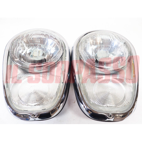 GRUPPI OTTICI FANALI FARI CORNICI GUARNIZIONI INNOCENTI IM3 JM3 ORIGINAL CARELLO