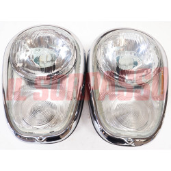 GRUPPI OTTICI FANALI FARI CORNICI GUARNIZIONI INNOCENTI IM3 JM3 ORIGINAL CARELLO