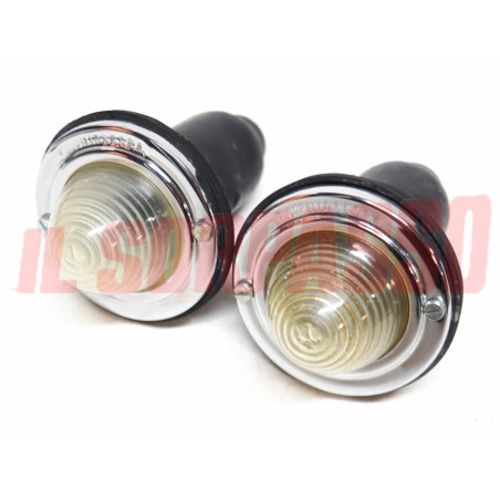 FANALINI ANTERIORI FRECCE + CUFFIE LANCIA APPIA 1 SERIE ORIGINALI CARELLO