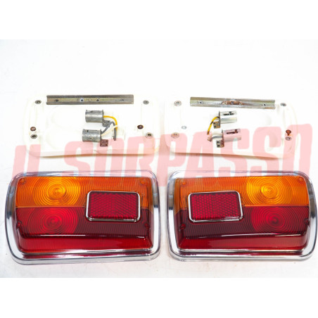 FANALI POSTERIORI DESTRO SINISTRO + PLASTICHE ALFA ROMEO GT 1.3 1.6 cc CARELLO
