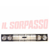 MASCHERINA GRIGLIA CALANDRA + SEDI FARO + FANALI FIAT 131 ABARTH RALLY ORIGINALE