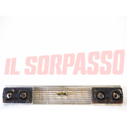 MASCHERINA GRIGLIA CALANDRA + SEDI FARO + FANALI FIAT 131 ABARTH RALLY ORIGINALE
