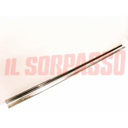 MODANATURE PROFILI SOTTOPORTA DESTRO + SINISTRO FIAT 128 2 SERIE ORIGINALI NOS