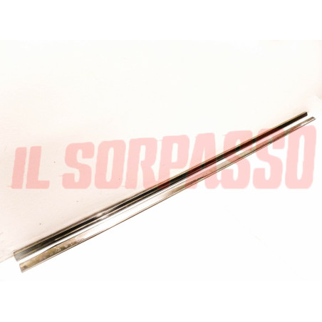 MODANATURE PROFILI SOTTOPORTA DESTRO + SINISTRO FIAT 128 2 SERIE ORIGINALI NOS