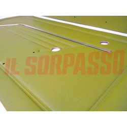 PANNELLI PORTA DESTRO + SINISTRO FIAT 126 1 SERIE VERDI ORIGINALI NOS
