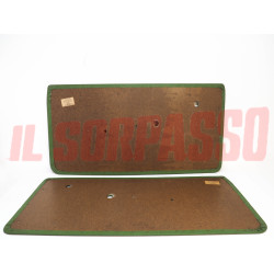 PANNELLI PORTA DESTRO + SINISTRO FIAT 127 3 SERIE 2 3 PORTE VERDI ORIGINALI NOS