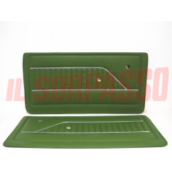 PANNELLI PORTA DESTRO + SINISTRO FIAT 127 SPECIAL  VERDI ORIGINALI NOS