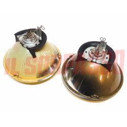 FANALI FARI GRUPPI OTTICI CARELLO FIAT DINO COUPE SPIDER FERRARI 365 GTB4 GIALLI