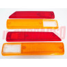 PLASTICHE FANALI POSTERIORI DESTRO SINISRO ALFA ROMEO ALFETTA GT GTV ALTISSIMO