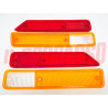 PLASTICHE FANALI POSTERIORI DESTRO SINISRO ALFA ROMEO ALFETTA GT GTV ALTISSIMO