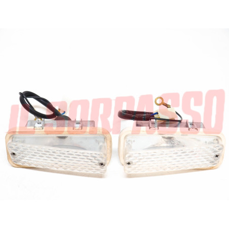 FANALINI ANTERIORI DESTRO + SINISTRO FIAT DINO COUPE 2000 2400 ORIGINALI CARELLO