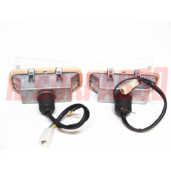 FANALINI ANTERIORI DESTRO + SINISTRO FIAT DINO COUPE 2000 2400 ORIGINALI CARELLO