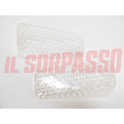 PLASTICHE FANALINI ANTERIORI DESTRO + SINISTRO FIAT DINO COUPE 2000 2400 CARELLO