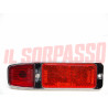 FANALINO ROSSO LUCE DI INGOMBRO LATERALE FIAT 124 - 850 SPIDER AMERICA ALTISSIMO