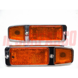 FANALINI ARANCIO LUCI DI INGOMBRO LATERALI FIAT 124 850 SPIDER AMERICA ALTISSIMO