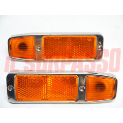 FANALINI ARANCIO LUCI DI INGOMBRO LATERALI FIAT 124 850 SPIDER AMERICA CARELLO