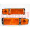 FANALINI ARANCIO LUCI DI INGOMBRO LATERALI FIAT 124 850 SPIDER AMERICA CARELLO