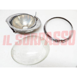 GRUPPO OTTICO FANALE FARO VETRO PARABOLE LANCIA AURELIA B10 B21 B22 B20 CARELLO