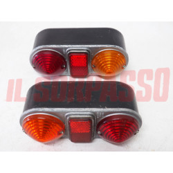 FANALI POSTERIORI LUCE TARGA FIAT 1100 A B E TOPOLINO 500 A B BALILLA OLSA NOS