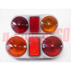 FANALI POSTERIORI LUCE TARGA FIAT 1100 A B E TOPOLINO 500 A B BALILLA OLSA NOS