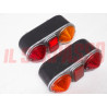 FANALI POSTERIORI LUCE TARGA FIAT 1100 A B E TOPOLINO 500 A B BALILLA OLSA NOS