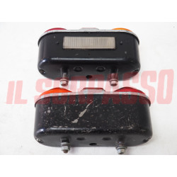 FANALI POSTERIORI LUCE TARGA FIAT 1100 A B E TOPOLINO 500 A B BALILLA OLSA NOS
